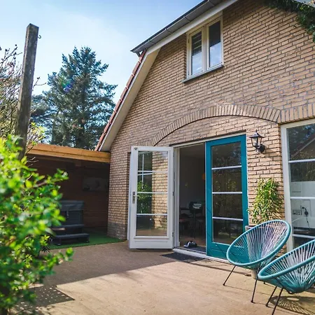 Luxe Veluws Vakantiehuis Met Jacuzzi Lunteren Exterior photo